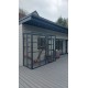 Grey Glide Lean-To – 8ft Long x 3ft Wide x 7.5ft Tall